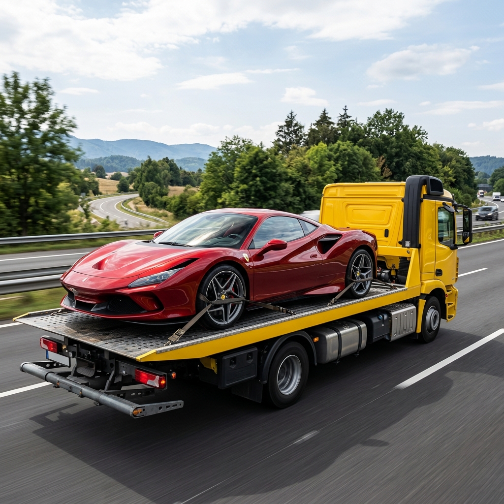 Flatbed Car Transport